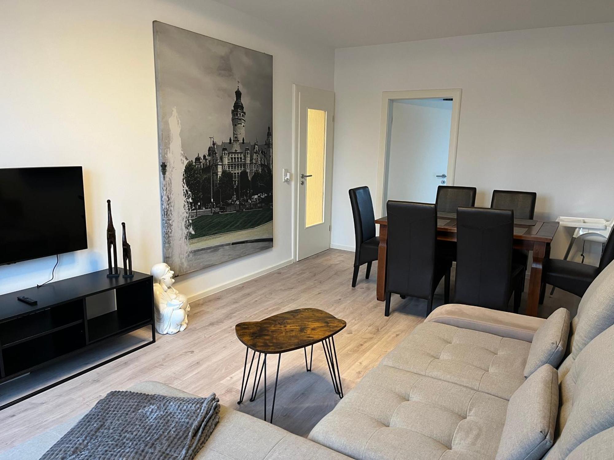 Appartement Zwischen Messe Und Innenstadt Лайпциг Екстериор снимка